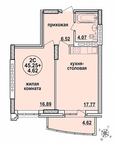 ул. Д.Ковальчук, 248 стр., квартира 383