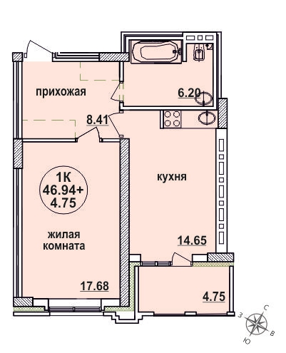 ул. Д.Ковальчук, 248 стр., квартира 62